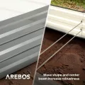 Arebos Hochbeet Metall 2er Set 180x90x30 cm | Gartenbeet aus verzinktem Stahl | Pflanzbeet wetterfest & rostfrei | Rechteckiges Gemüsebeet für Garten & Terrasse | Hochbeet Bausatz ohne Boden - Thumbnail 8