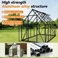 UISEBRT Treibhaus für Tomatenbau mit Fundament, UV- & Frostgeschützt - Thumbnail 3