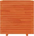 Gecheer Pflanzkübel Wachsbraun massivholz Kiefer großes Fassungsvermögen dekorativer Gartenkasten für Balkone Terrassen und Gärten - Thumbnail 6