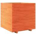 Gecheer Pflanzkübel Wachsbraun Massivholz Kiefer großes Fassungsvermögen dekorative Funktion für Gärten Balkone Terrassen - Thumbnail 7