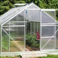 14x Polycarbonat Hohlkammerstegplatten 4mm, 60,5x121 cm Doppelstegplatte Gewächshausplatten für Gewächshaus Gartenbau Ersatzplatten - Thumbnail 7