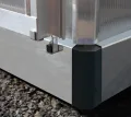 Palram-Canopia Aluminium Gewächshaus Bella 820 | 601x244 cm | Zwiebelform | 6 mm Polycarbonat-Doppelstegpaneele | Inkl. Zubehörset | UV-beständig & wetterfest | Mit Doppelflügeltür & 4 Dachfenstern - Thumbnail 6