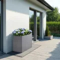 Metzler Hochbeet für den Garten oder Balkon – Stahl in Grau | Witterungsbeständiges Metall-Gartenbeet, Pflanzenbeet, Blumenhochbeet | 100 x 50 x 77 cm - Thumbnail 8