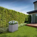 Metzler Hochbeet für den Garten oder Balkon – Stahl in Grau | Witterungsbeständiges Metall-Gartenbeet, Pflanzenbeet, Blumenhochbeet | 100 x 50 x 77 cm - Thumbnail 10