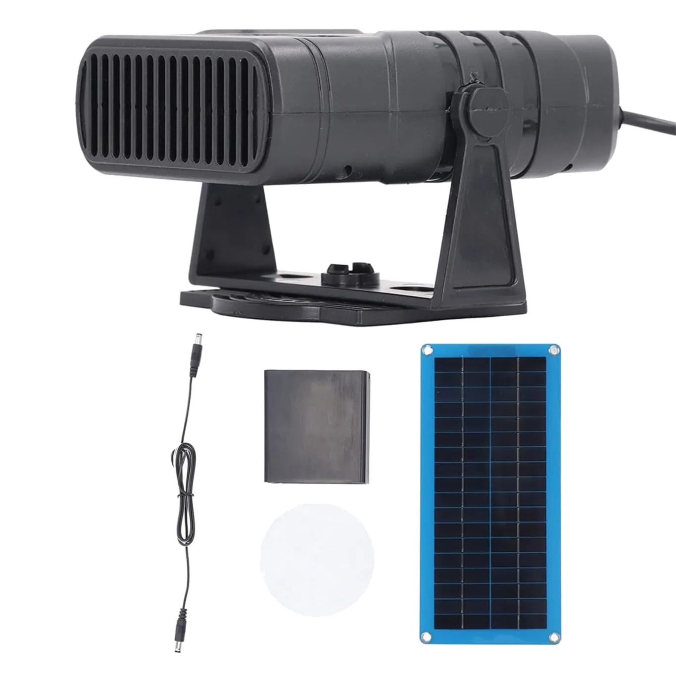 Solarmodule für Schuppen, Gewächshausheizung, Solarpanel-Set für Mervan, Solarpanel, Heizung für Katzenhäuser, 30 W, 3 Stück - Bild 1