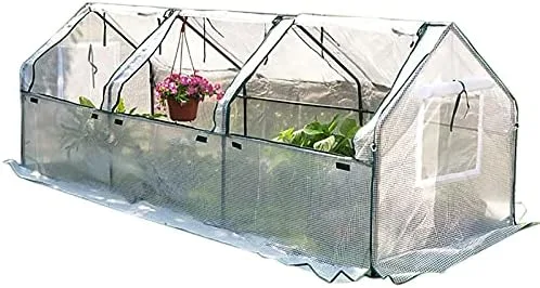 Anlehn-Gewächshaus Aluminium Mini für Tomaten – Bild 1