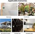 SONOFF SNZB-02WD IP65 Zigbee LCD Smart-Temperatur-Feuchtigkeitssensor, wasserdicht für Gewächshaus/Badezimmer, APP-Überwachung mit Diagrammen, flexible Installation - Thumbnail 2