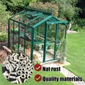 50 Stück Gewächshaus Schraube, Hammerkopfschrauben M6 für Gewächshäuser Glashäus Aluminium Gewächshaus als Gewächshausschrauben Hammerschraubenalu Zubehör - Thumbnail 7