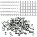 50 Stück Gewächshaus Schraube, Hammerkopfschrauben M6 für Gewächshäuser Glashäus Aluminium Gewächshaus als Gewächshausschrauben Hammerschraubenalu Zubehör - Thumbnail 1