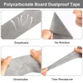 Kantenverschlussband für Hohlkammerplatten 5cm x 25m Antistaubband für Stegplatten Antidust Klebeband Gewächshaus Klebeband Anti Dust Tape für Gewächshaus Platten Doppelstegplatten Polycarbonatplatten - Thumbnail 3
