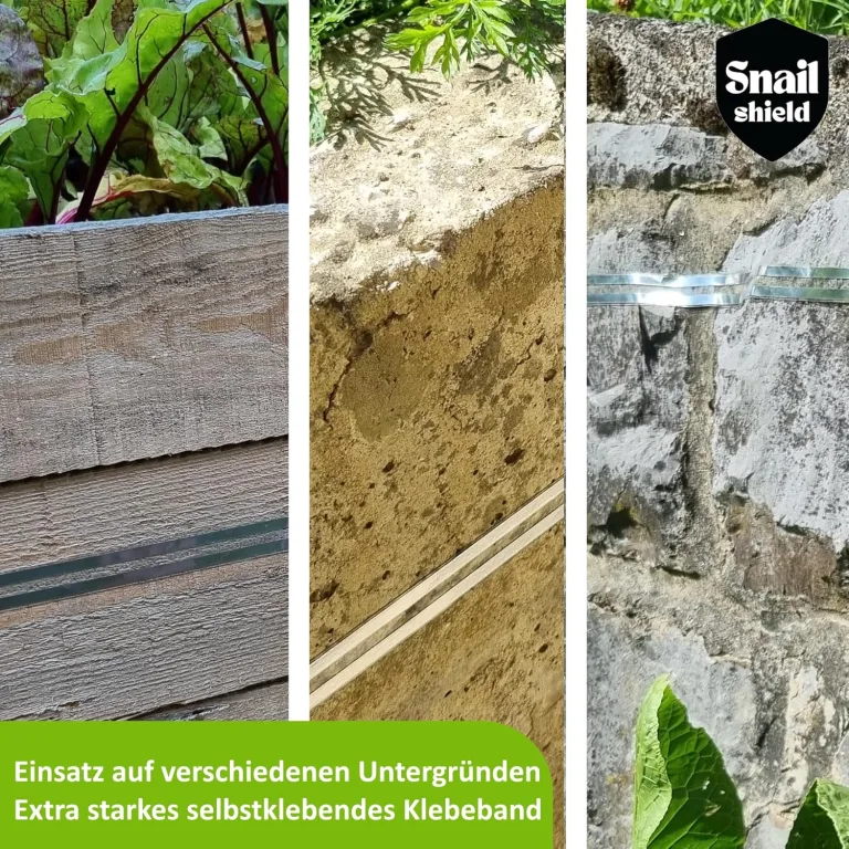 Snail Shield - Schneckenzaun Elektrisch Set für Hochbeet mit 11m Zaunband, Schneckenschutz für Gärten, Gemüsebeet, Pflanzen, Einfache Installation, verbesserte Software 2026 (Made in EU) – Bild 5