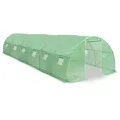 Gewächshaus Großes Pflanzenhaus Schutz vor Wetterbedingungen PE-Netzgewebe Grün 900x300x200cm Model45537 - Thumbnail 10