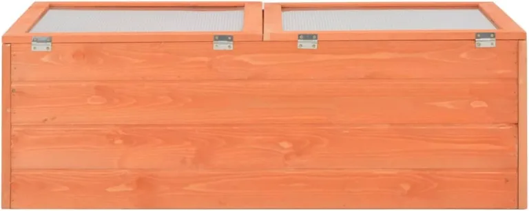 Holz Gewächshaus mit PC-Platte, für Kräuter und Setzlinge schützen - Holzpflanzenhaus mit PC-Platte, 100x50x34 cm, zum Schutz von Kräutern und Jungpflanzen Model170647 – Bild 6