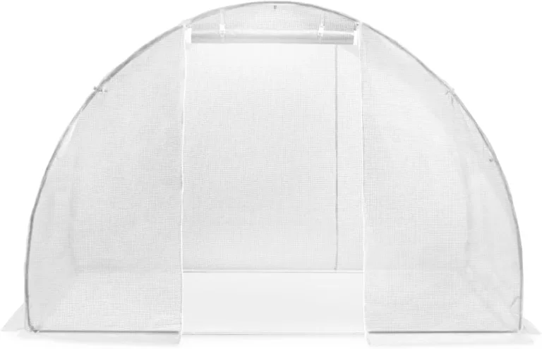Gecheer Gewächshaus 4,5 m² 300x150x200 cm Gewächshaus Treibhaus Tomatenhaus Frühbeet Pflanzenhaus für Gurken – Bild 5