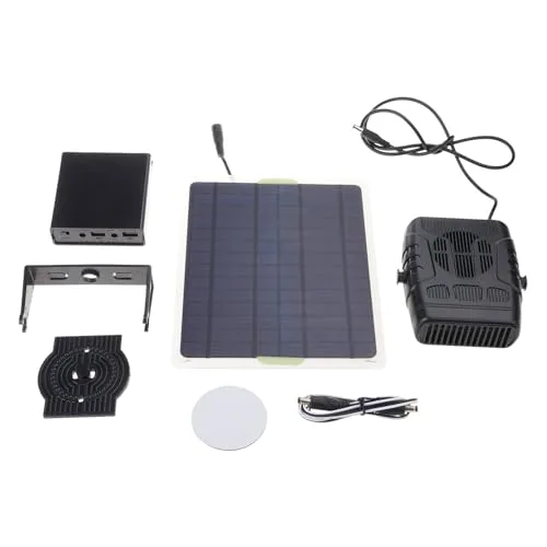 Solarheizung für Hühnerheizung, Gewächshausheizungen, solarbetriebene Heizungen, Hundehütte Heizpaneel, schnelle Heizung, Haustierhauswärmer für Blume, Zimmer, Terrasse – Bild 8