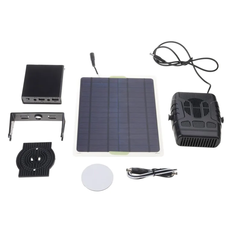 Solarheizung für Hühnerheizung, Gewächshausheizungen, solarbetriebene Heizungen, Hundehütte Heizpaneel, schnelle Heizung, Haustierhauswärmer für Blume, Zimmer, Terrasse – Bild 1