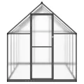 Refined Gewächshaus mit Fundamentrahmen Anthrazit 224x169x195 cm Alu - Thumbnail 3