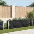 Hochbeet Metall Gartenbeet aus Verzinktem Stahl Pflanzbeet Wetterfest & Rostfrei Rechteckiges Gemüsebeet für Garten & Terrasse Verzinkter 240 x 40 x 77 cm Anthrazit - Thumbnail 1