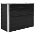 Hochbeet Metall Premium hochbeet Balkon oder Garten Pflanzkasten Hochbeete-Kit Kräuterbeet Balkon Hochbeet Hochbeete für Garten 100 x 40 x 77 cm Verzinkter Stahl - Thumbnail 2