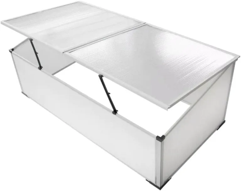 SKM Frühbeet ohne Boden mit 2 Deckeln,Heim & Garten,Rasen & Garten,Gartenpflege,Gewächshäuser,Transparent,3.1 kg,40213 – Bild 1