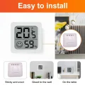 Luthando Mini Thermometer Innen, Thermometer Hygrometer Innen, Raumthermometer Mini LCD Heimthermometer für kinderzimmer, Arbeitszimmer, Schlafzimmer, Gewächshaus (4) - Thumbnail 3
