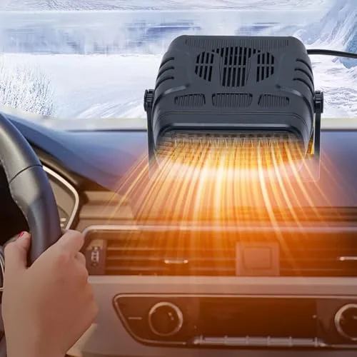 GOWENIC Tragbare Solarpanel-Heizung, 30 W Solarpanel-Heizung für Schuppen, Gewächshausheizungen Powered Kit, Trocknung Heizung Haustierhaus, Warmwind-Set, für Camping, Wohnmobil, Trocknen & Heizung – Bild 4
