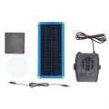 30 W tragbare Solarpanel-Heizung, polykristallin mit Heizung und Dual-USB-Ausgang für Camping, Reisen und Haustierhausheizung - Thumbnail 1