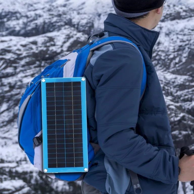 Solarheizung Gewächshaus Komplettset, 30w Hühnerstallheizung Solar, Tragbarer Energieerwärmer Mit Batteriefach | USB-Ausgangssystem Für Gewächshaus, Schuppen, Tierhaus, Camping & Auße – Bild 4