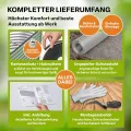 TTL GARDEN 240x80x80cm Nature L Metall Hochbeet Salbei Grün - Stahl rostfrei verzinkt & lackiert Wellblech oval 80cm hoch sehr stabil Garten Beet für Gemüse Kräuter Blumen Gartenbeet Gemüsebeet - Thumbnail 5