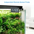 Digital LCD Thermometer Temperatur,APKLVSR Mini Thermometer Temperatur Tester mit Externem Sensor für Kühlschrank,Gefrierschrank, Aquarium(3 Stück) - Thumbnail 6