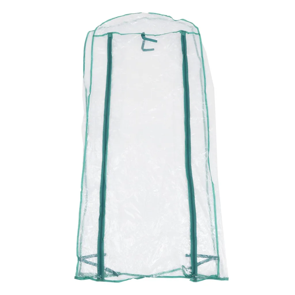 Homoyoyo Mini Gewächshaus Ersatz PVC Abdeckung Frostschutzhaube für Garten Transparentes Anti Freeze Cover Tragbares Pflanzenzelt für Balkon Garten Terrasse Schutz vor Sonne und Kälte
