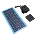 Asixxsix Solarheizung für Hühnerstall, 30 W, Einzel-Solarpanel, Gewächshaus-Heizungs-Set, Verstellbar, Warmes Windgetriebe, Winter-Geflügelwärmer Zum Trocknen, Heizen, Haustierhaus - Thumbnail 10