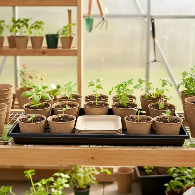 50.8x25.4x4 cm 8 Stücke Pflanzwanne Kunststoff Anzuchtplatte Seed Tray Kein Ablaufloch für Garten Terrassen Gewächshäuser Pflanzen – Bild 4