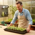 50.8x25.4x4 cm 8 Stücke Pflanzwanne Kunststoff Anzuchtplatte Seed Tray Kein Ablaufloch für Garten Terrassen Gewächshäuser Pflanzen - Thumbnail 6