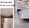 4m x 8m Gewächshausfolie Polyethylenfolie 3.2 Extra Dick Reißfest Gartenfolie aus Polyethylen, Transparent Tunnelfolie Tomatenhaus Folie - Thumbnail 3