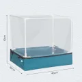 Pilzzucht-Set für den Heimgebrauch, transparentes Mini-Gewächshaus zum Anbau von Pilzen und Sukkulenten, faltbare Pflanzenschutzabdeckung mit Pilzhaus) - Thumbnail 4
