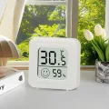 8 Stück Digitales Mini Thermo-Hygromete, Raumtemperatur überwachen, Thermometer Hygrometer, Kabelloses, Luftfeuchtigkeit Meter für Babyzimmer Wohnzimmer Büro Gewächshaus - Thumbnail 6