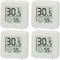 8 Stück Digitales Mini Thermo-Hygromete, Raumtemperatur überwachen, Thermometer Hygrometer, Kabelloses, Luftfeuchtigkeit Meter für Babyzimmer Wohnzimmer Büro Gewächshaus - Thumbnail 8