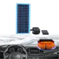 Garsent Solarbetriebene Heizung, Solarheizung für Hühnerstall, 30 W Solar-Hühnerstallheizung, Solar-Gewächshausheizung, Solarpanel-Set, Zum Trocknen, Heizen, Haustierhaus, Warme - Thumbnail 2