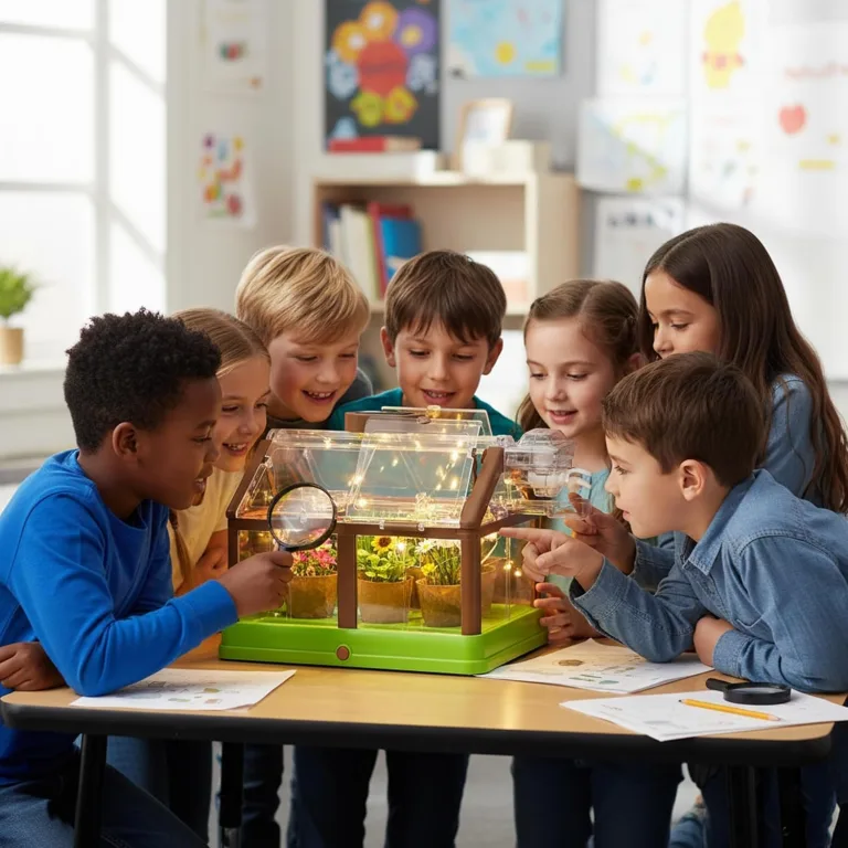 KAHEIGN Mini-Gewächshaus-Set für Kinder Gewächshaus, Pflanzkasten & Samen mit verbesserter Bewässerung – Mini Kindergärten Entdeckungsreiches Lernspielzeug für Jungen und Mädchen – Bild 6