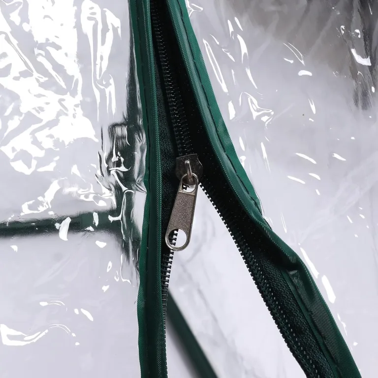 Cryfokt Transparentes, Regensicheres Gewächshaus, Sonnenschutz für Kleine Pflanzen, Zelt, Platzsparend, Vielseitig, Verlängerung der Vegetationsperiode, Eisen und Kunststoff – Bild 7