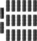 Gewächshaus-Folienklemme, 20 Stück, zur Befestigung von Polyethylen-Abdeckung an Tunnelrahmenrohren, kompatibel mit Rohren mit 19–33 mm Durchmesser, ABS + PC-Kunststoff-Clips (25 mm) - Thumbnail 1