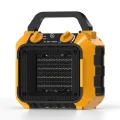 SIAL PC1 Energiesparender Heizlüfter 1000W, 42 dB, Elektroheizung Raumheizung, Elektrischer PTC Keramik Heizkörper, Gewächshausheizung,Heizstrahler Outdoor, Thermostat Heizung，Für Badezimmer, Camping - Thumbnail 1