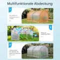 Kleines Gewächshaus Für Den Außenbereich - Kompaktes Zubehör - Gewächshaus für Zimmerpflanzen | Für Anfänger, Enthusiasten Und Freunde Im Innen- Und Außenbereich des Hausgartens Mit - Thumbnail 5