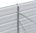 vidaXL Hochbeet Hellbraun 240 x 80 x 77 cm Verzinkter Stahl, Garten- und Terrassendesigns, urbaner Stil, robuste Möbel für draußen, Coole und praktische Lösungen - Thumbnail 7