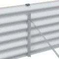 vidaXL Hochbeet Hellbraun 775 x 50 x 36 cm Verzinkter Stahl, Garten & Terrasse, Industriedesign Blumenkasten, Hochbeet für Urban, Moderne Gartenlösungen, robust gebaut - Thumbnail 7