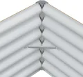 vidaXL Hochbeet Hellbraun 775 x 100 x 36 cm Verzinkter Stahl, Garten & Terrasse, Industriedesign Blumenkasten, Hochbeet für Urban, Moderne Gartenlösungen, robust gebaut - Thumbnail 8