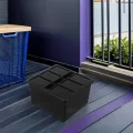 Yardwe 6 Stück Hydroponik Pflanzgefäß mit 96 Löchern Robustes Kunststoff Anzuchtsystem für Innenräume Labor und Gewächshaus Gleichmäßige Wasserverteilung für Jungpflanzen - Thumbnail 5
