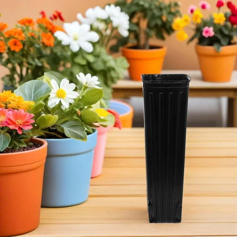 80 Stück Teiliges Hohe Schwarze Kunststoff-pflanztöpfe mit Drainagelöchern Tiefe Anzuchttöpfe für Pflanzen Vielseitig für Innen Außenbereich für Garten Gewächshaus – Bild 6