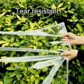 Transparente Plane, strapazierfähig, 13,7 Mil, wasserdicht, 10 x 13 Fuß, transparente Planen mit Ösen, Mehrzweck-Polyester für mittlere Beanspruchung, Allwetter-Plane, Gewächshaus-Kunststoff - Thumbnail 5